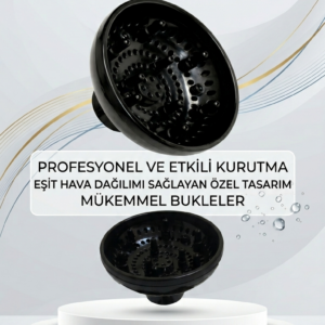 Mecanix Profesyonel Evrensel Dalgalı Saç Kurutma Başlığı (Vigo / Difüzör)